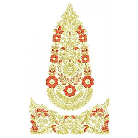 Sui Generis Flat Cording Kali Embroidery Design 23895