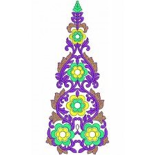 Multi Flat Embroidery Kali Design 2606