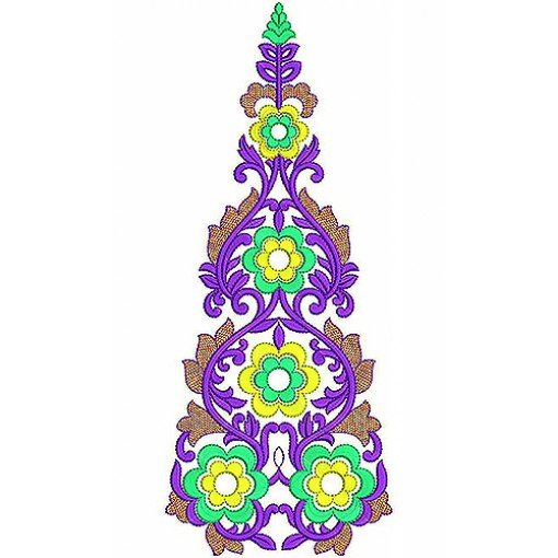 Multi Flat Embroidery Kali Design 2606
