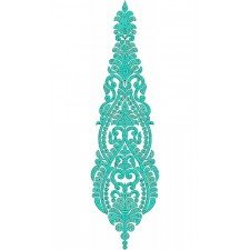 Latin Ballroom Dancing Dress Embroidery Design