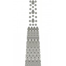 Special Cording Handwork Lehenga Embroidery Design 30073