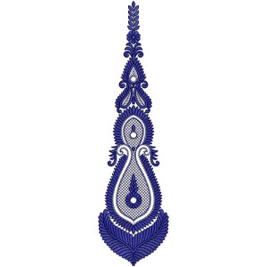 Indian Wedding Leheng Embroidery Design 30074
