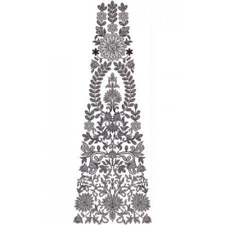 Best Adorable Wedding Kali Embroidery Design 30077