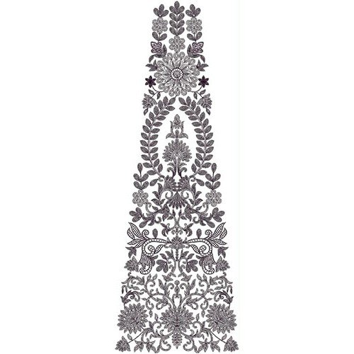 Best Adorable Wedding Kali Embroidery Design 30077