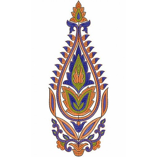 Cheongsam Dress Gown Embroidery Design 3132