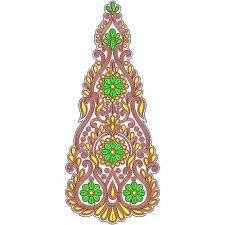 Cording Kali Ballroom Dress Embroidery Design 3149