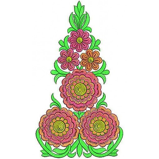 Lehenga Embroidery Design 578