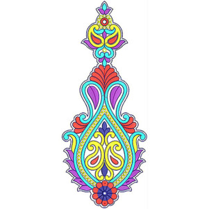 Beautiful Kali Embroidery Design