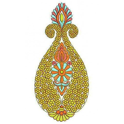 Asymmetric Dress | Applique Design