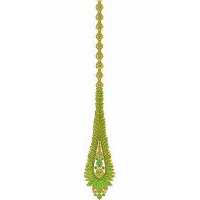 Embroidery Kali Design For Ladies Suit