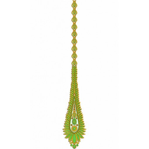 Embroidery Kali Design For Ladies Suit