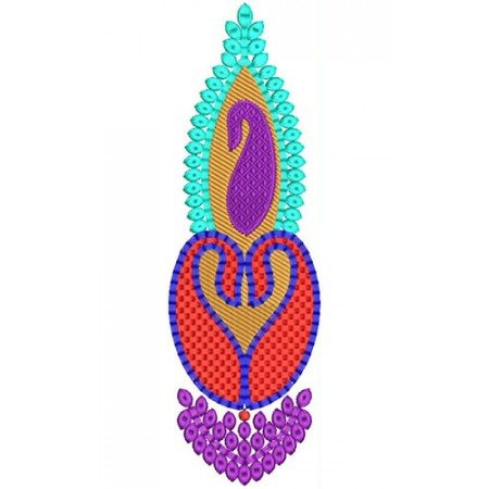 Kali Embroidery Design For Suit