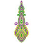 8398 Kali Embroidery Design