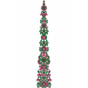 8643 Kali Embroidery Design