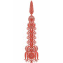 8644 Anarkali Embroidery Design
