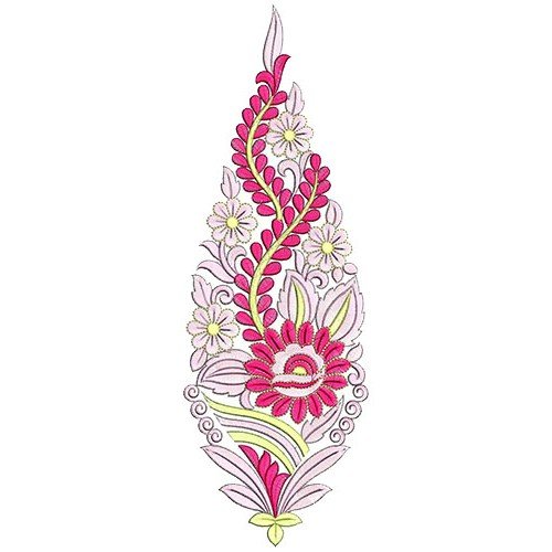 86716 Anarkali Embroidery Design