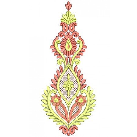 86717 Anarkali Embroidery Design