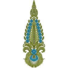 8720 Anarkali Embroidery Design