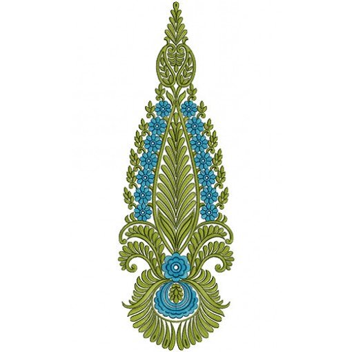 8720 Anarkali Embroidery Design