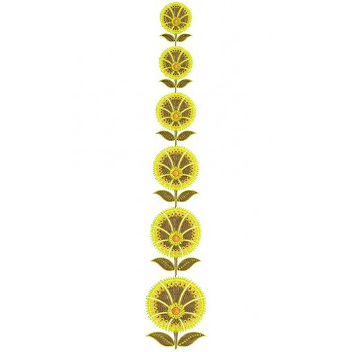 8844 Kali Embroidery Design