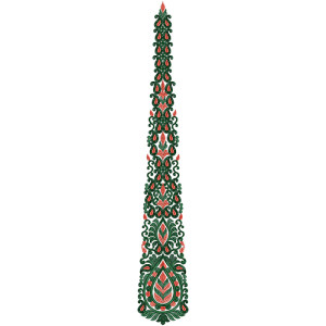 9107 Kali Embroidery Design