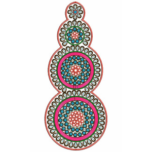 9111 Kali Embroidery Design
