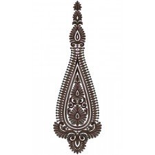 9247 Anarkali Embroidery Design