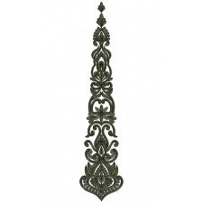 9251 Anarkali Embroidery Design