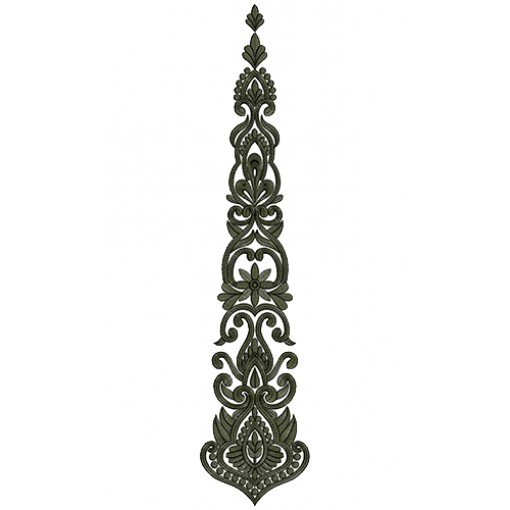 9251 Anarkali Embroidery Design