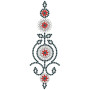 9400 Anarkali Embroidery Design