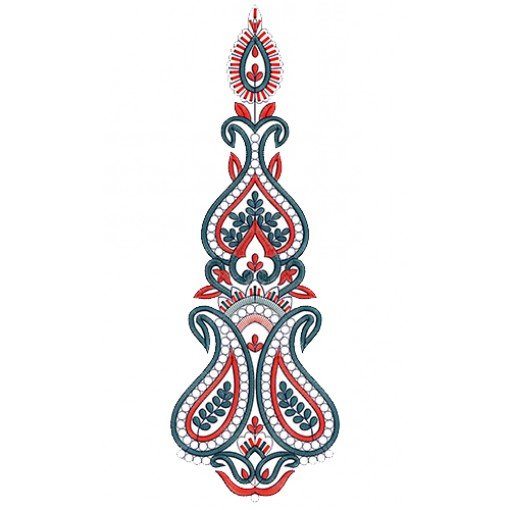 9407 Anarkali Embroidery Design