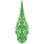 9518 Anarkali Embroidery Design