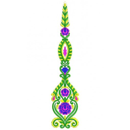 9623 Anarkali Embridery Design