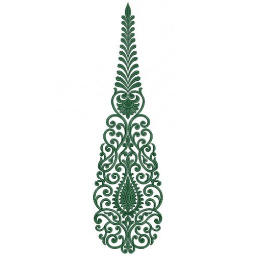 9720 Anarkali Embroidery Design
