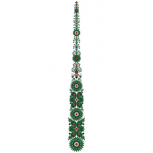 9875 Aanarkali Embroidery Design