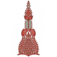 9920 Anarkali Embroidery Design