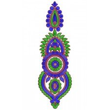 9921 Anarkali Embroidery Design