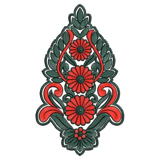 9922 Anarkali Embroidery Design