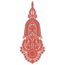 Kaftan Kali Embroidery Design 25730