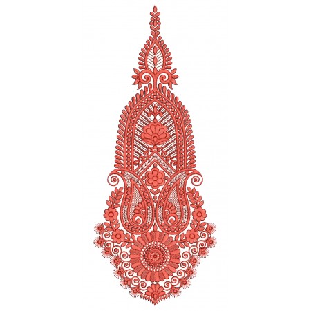 Kaftan Kali Embroidery Design 25730