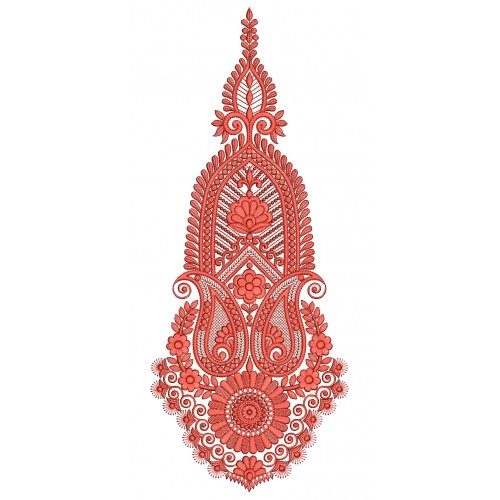 Kaftan Kali Embroidery Design 25730