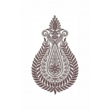 Only DST Zhezhet Dress Kali Embroidery Design 24859