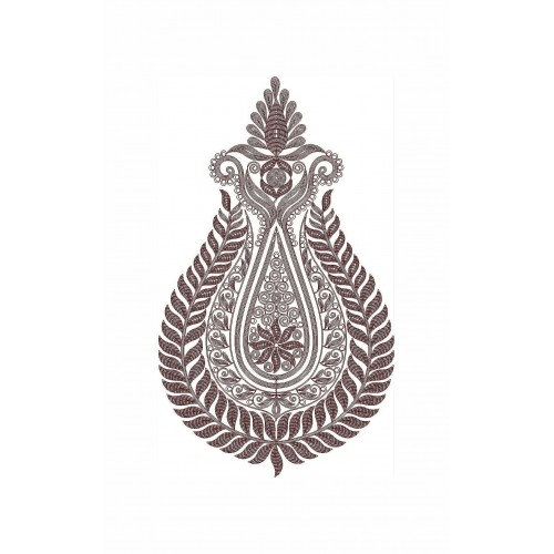 Zhezhet Dress Kali Embroidery Design 24859