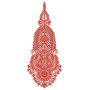 Kaftan Kali Embroidery Design 25730