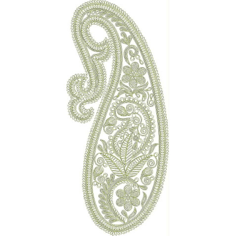 Macedonian Caftan Kali Embroidery Design DST 25944