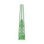 Textured Evergreen Foliage Column Embroidery Design