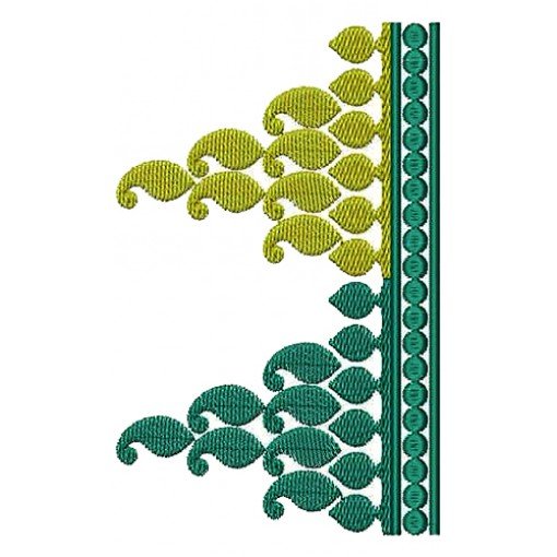 Parsi Paisley Tatami Border
