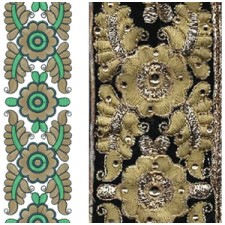 10138 Lace Embroidery Design