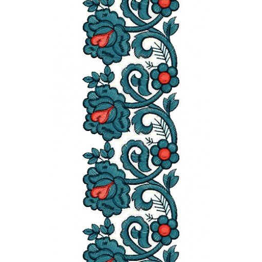 Lace Embroidery Design 10558