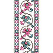 Applique Lace In Embroidery 10905